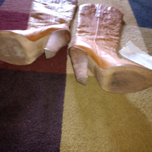 Vintage Y2K Jessica Simpson knee heels 8 cowgirl western vintage Y2K - Picture 5 of 7